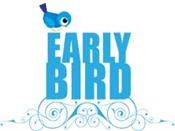 The early bird catches the worm!